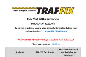 BUS PASS SALES SCHEDULE